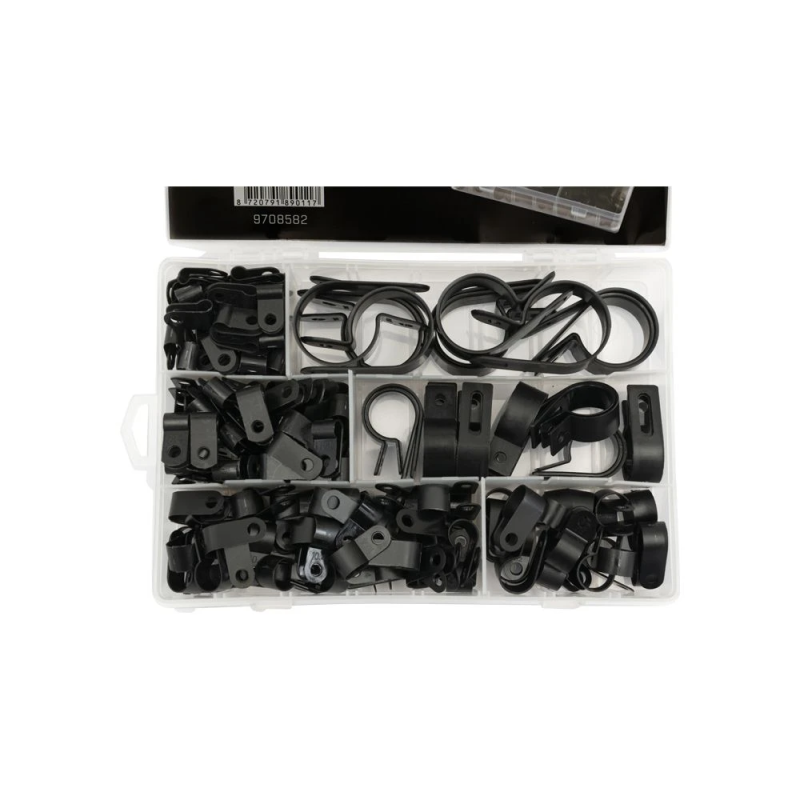 Kabelgeleider Assortiment 200-Delig