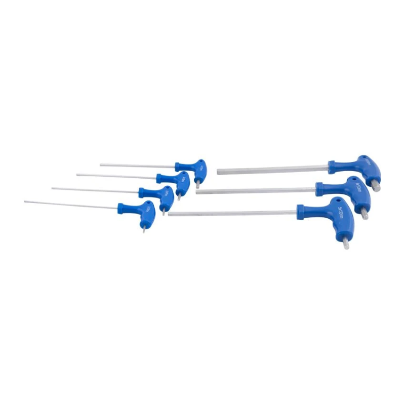 Inbus Sleutelset T-Handle 7-Delig