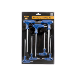 Inbus Sleutelset T-Handle 7-Delig