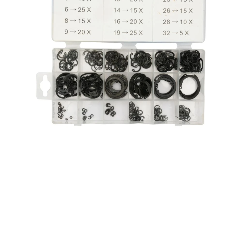 Seegerring Assortiment 300-delig Binnenringen (Huis) in opbergbox