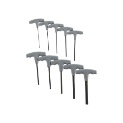 Inbussleutelset T-Handle in Houder 10-Delig