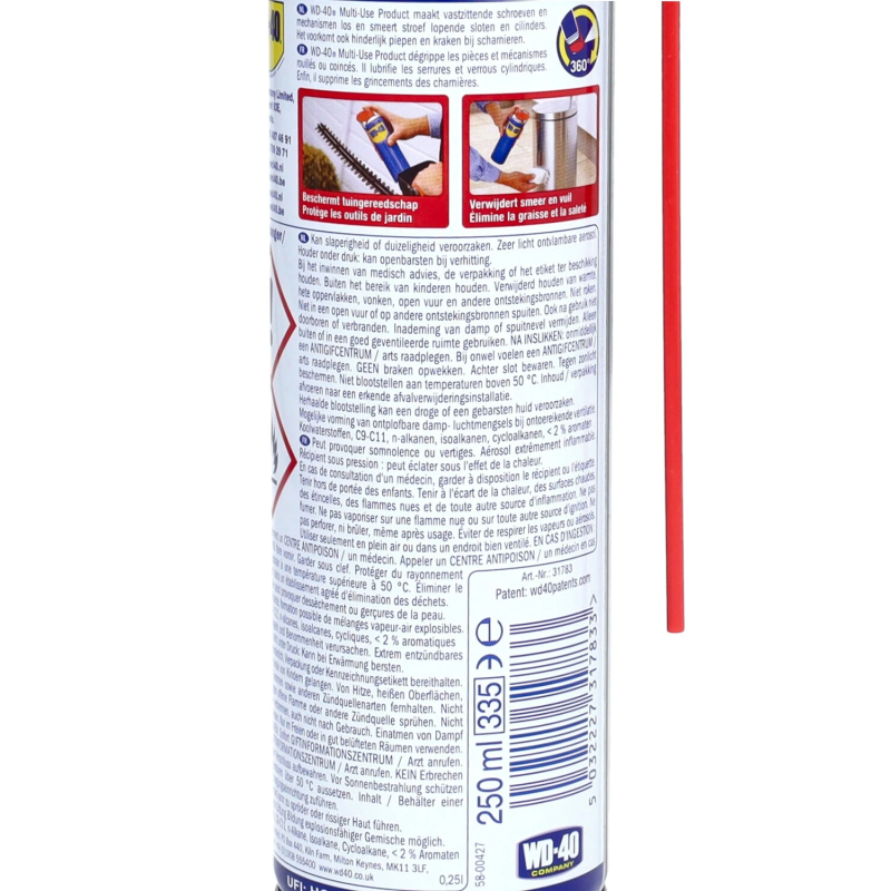 Spuitbus WD40 250ML