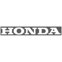 Sticker Honda 22CM Wit Per Stuk