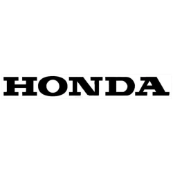 Sticker Honda 22CM Zwart Per Stuk