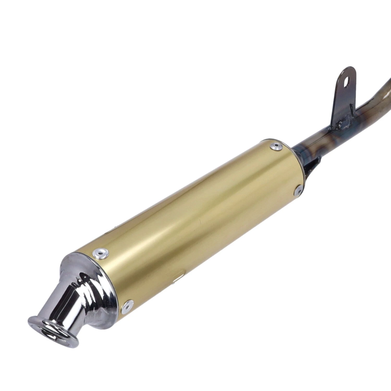 Uitlaat Tecno Circuit Blank / Goud Tomos A35