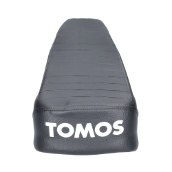 Buddyseat Tomos Gestanst Logo Zwart