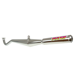 Uitlaat Puch Maxi / E50 Tecno Bos Fuego Chroom 28mm by Jamarcol