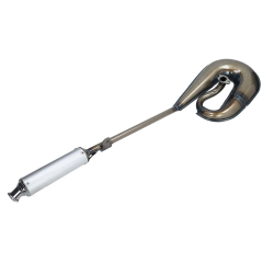 Uitlaat Puch Maxi / E50 Tecno Circuit 25mm met Aluminium Demper