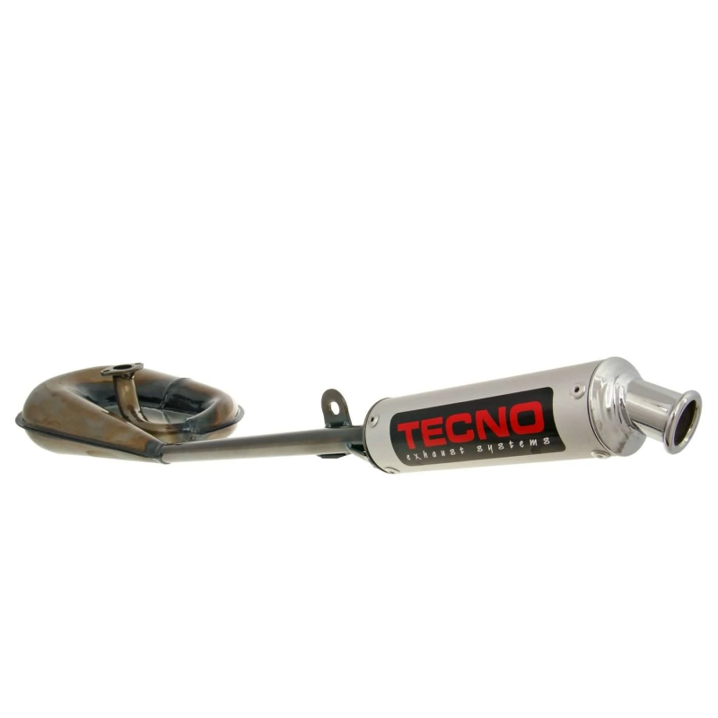 Uitlaat Puch Maxi / E50 Tecno Circuit 25mm met Aluminium Demper