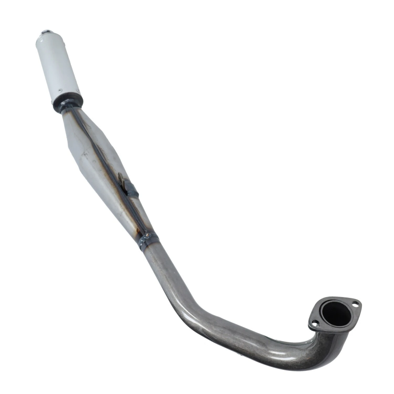 Uitlaat Tomos A3 / A35 Tecno Bullet Blank met Aluminium Demper 28mm
