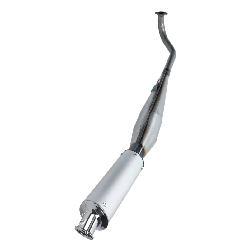Uitlaat Tomos A3 / A35 Tecno Bullet Blank met Aluminium Demper 28mm