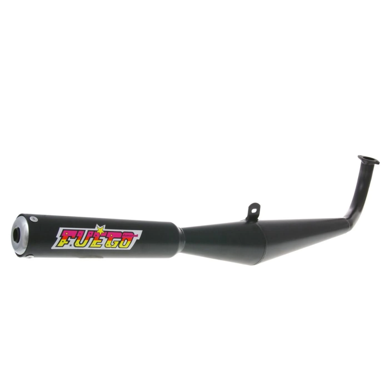 Uitlaat Tomos A3 / A35 Tecno Bos Fuego Zwart by Jamarcol 28mm