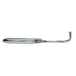 Uitlaat Tomos A3 / A35 Tecno STD Speedy Chroom 26mm Euro1