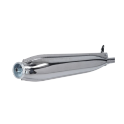 Uitlaat Tomos A55 Tecno STD Speedy Chroom 26mm Euro1 / Euro2