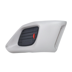 Radiateurkapset Grijs / Zwart Gilera Runner 50-180CC