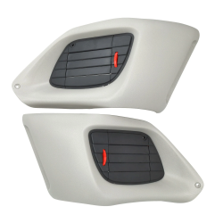 Radiateurkapset Grijs / Zwart Gilera Runner 50-180CC