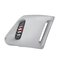 Radiateurkapset Grijs / Zwart Gilera Runner 50-180CC