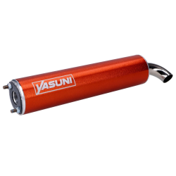 Yasuni R Uitlaat Oranje Piaggio 2-Takt