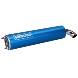 Yasuni R Uitlaat Blauw Piaggio 2-Takt