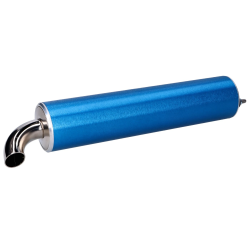 Yasuni R Uitlaat Blauw Piaggio 2-Takt
