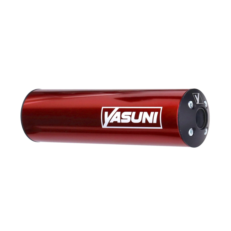 Yasuni Cross ML Max Rood Uitlaat Bovenlangs Aprilia RX, SX & Derbi Senda 50cc