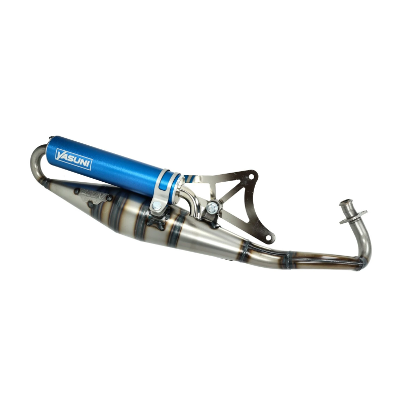 Yasuni Z Uitlaat Blauw Piaggio 50cc 2-Takt