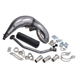 Yasuni Cross ML Max Carbon Uitlaat Bovenlangs Aprilia RX, SX & Derbi Senda 50cc