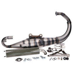 Yasuni Carrera 10 Kevlar Uitlaat Minarelli Horizontaal 50cc 2-Takt