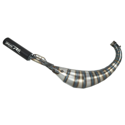 Yasuni R4 Carrera Max Big Bore Uitlaat Zwart Derbi 84-94cc 2 Takt