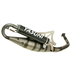 Yasuni R Uitlaat Carbon Piaggio 2 Takt | Zip, NRG, Typhoon, Runner