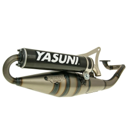 Yasuni Z Uitlaat Carbon Minarelli Horizontaal 50cc 2 Takt | Aerox, Jog, Neo's
