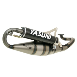Yasuni R Uitlaat Carbon Minarelli Horizontaal 2 Takt | Aerox, Jog, Neo's