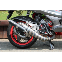 BGM PRO 360 Race Uitlaat Piaggio Gilera 172-180CC